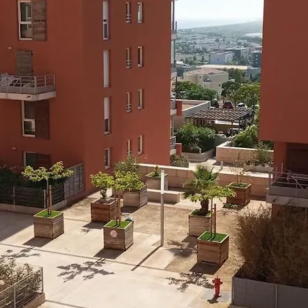 1,5 Km Plages Bel Appartement Calme Piscine Garage Sete Exterior photo